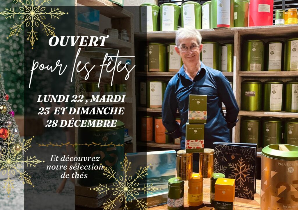 Salon de thé & restaurant au port de plaisance – ouvertures exceptionnelles en décembre